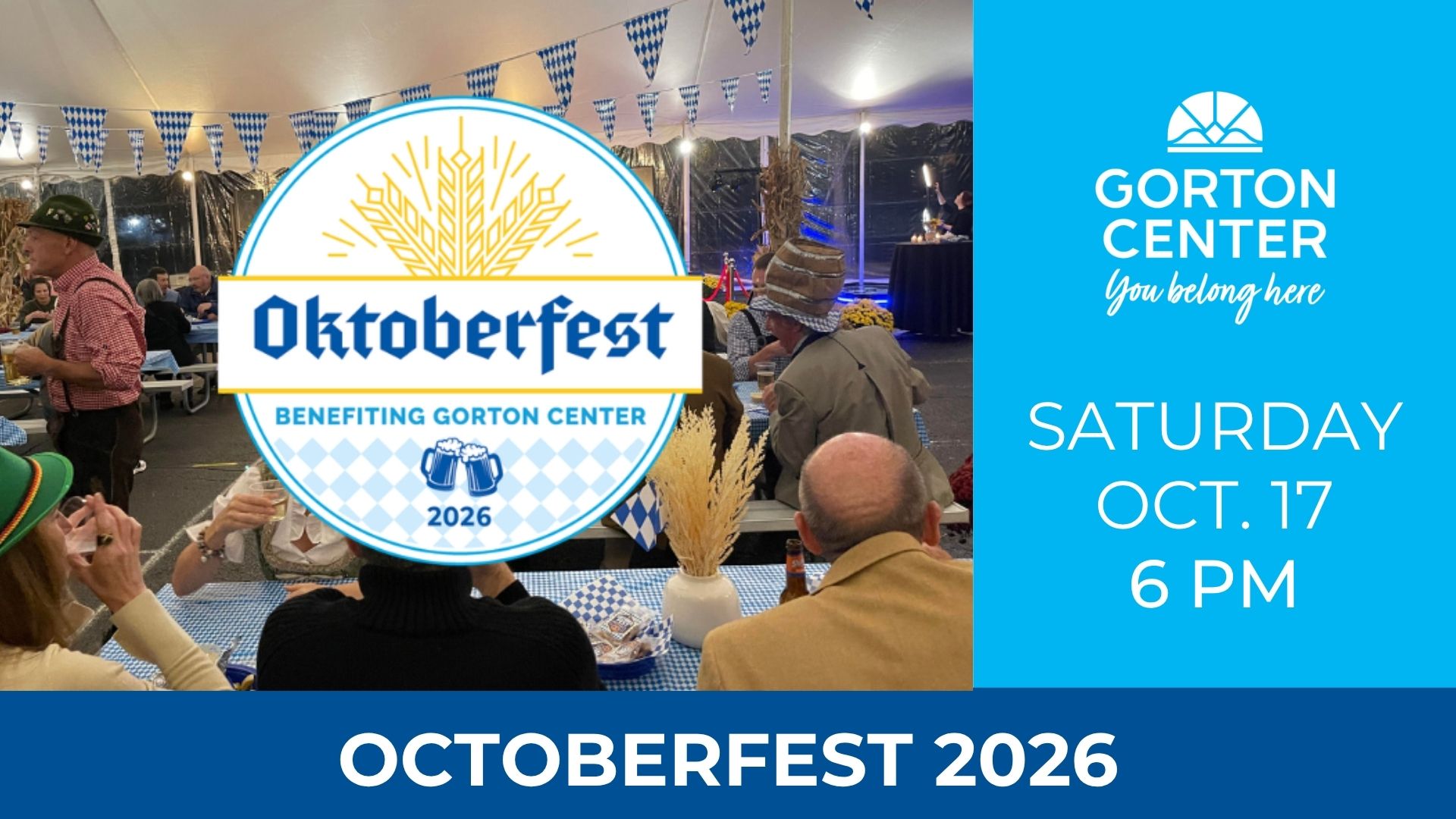 Oktoberfest 2026 at Gorton Center